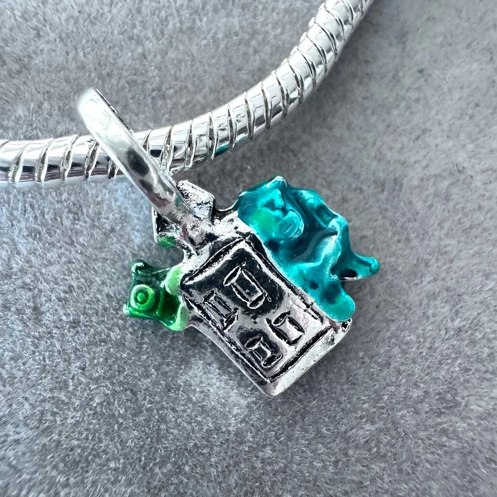 Disney Monsters Inc Sulley Mike Wazowski Boo Door Charm fits PANDORA